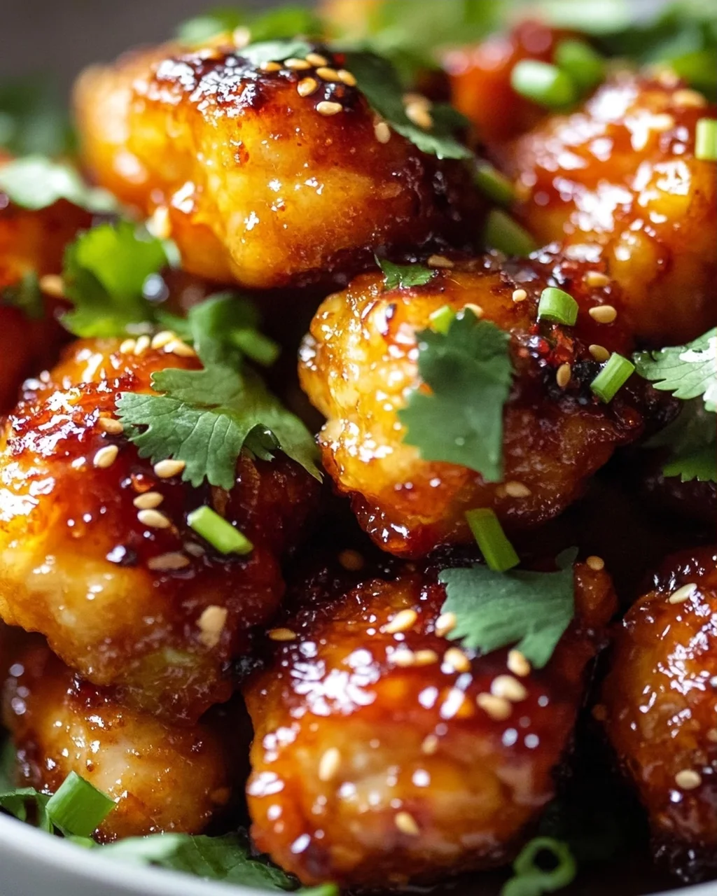 Air Fryer: Süß-scharfe Thai-Hühnchenbissen mit Chili-Glasur