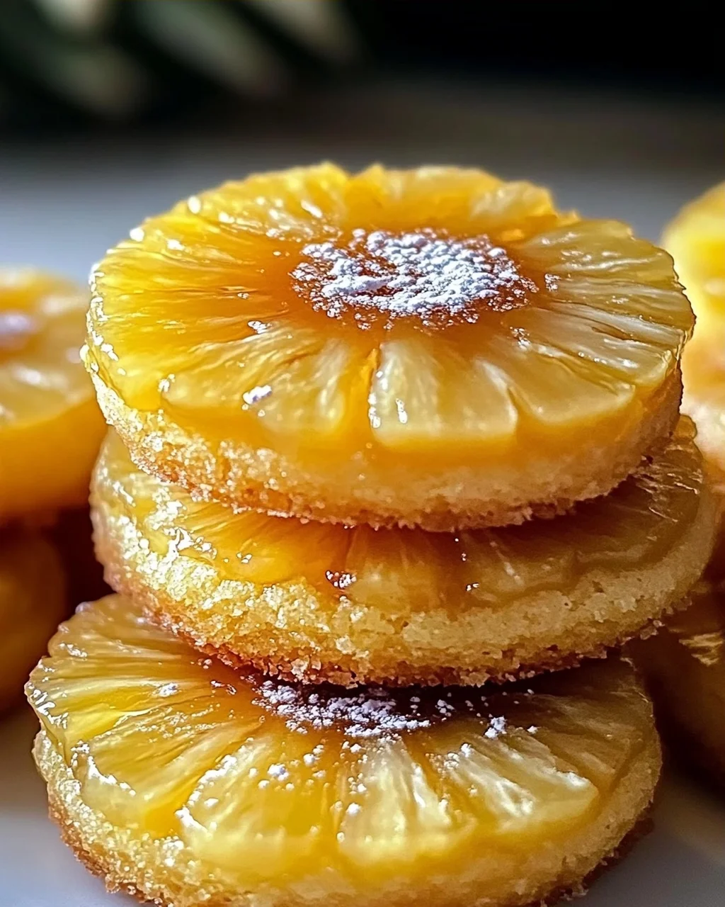 Ananas-Upside-Down-Zuckerplätzchen ganz einfach selber machen