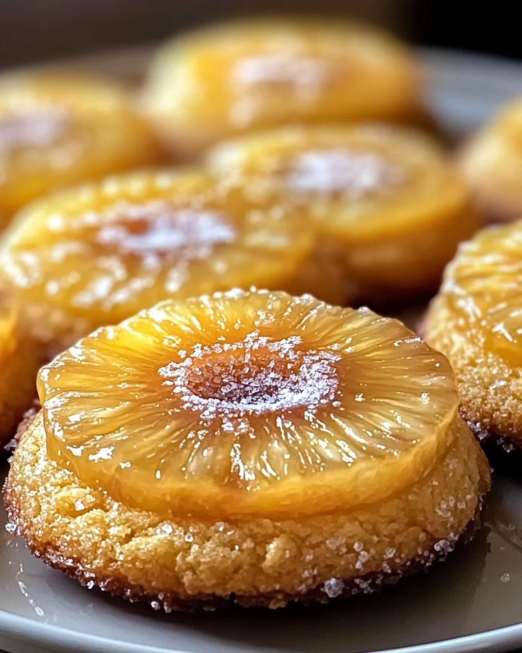 Ananas-Upside-Down-Zuckerplätzchen ganz einfach selber machen