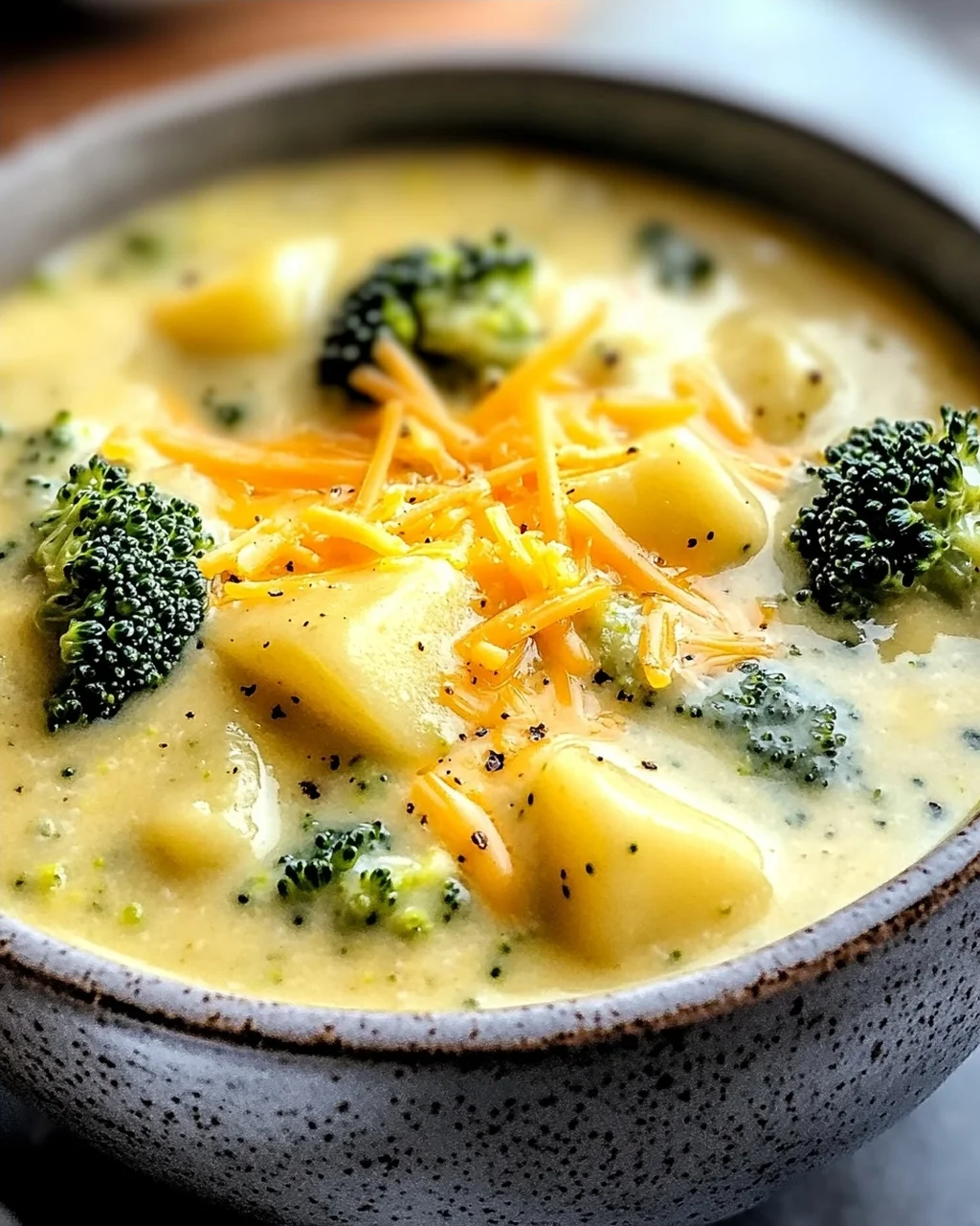 Brokkoli Kartoffel Käse Suppe für Wohlfühlmomente