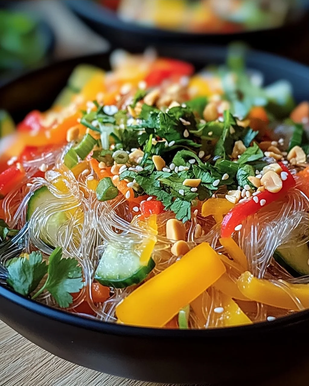 Bunter Glasnudelsalat