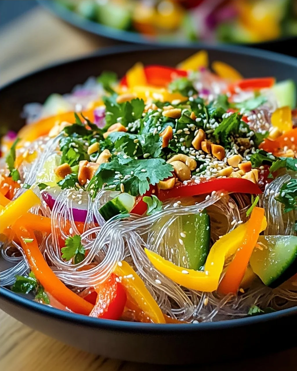 Bunter Glasnudelsalat