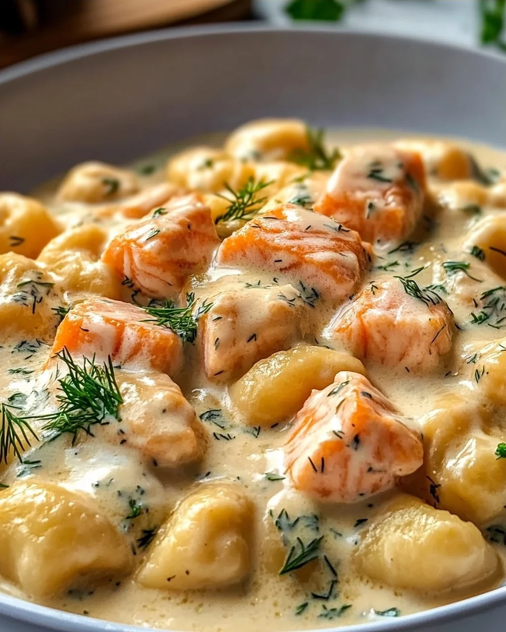 Cremige Lachs Gnocchi: Schnell & unwiderstehlich lecker
