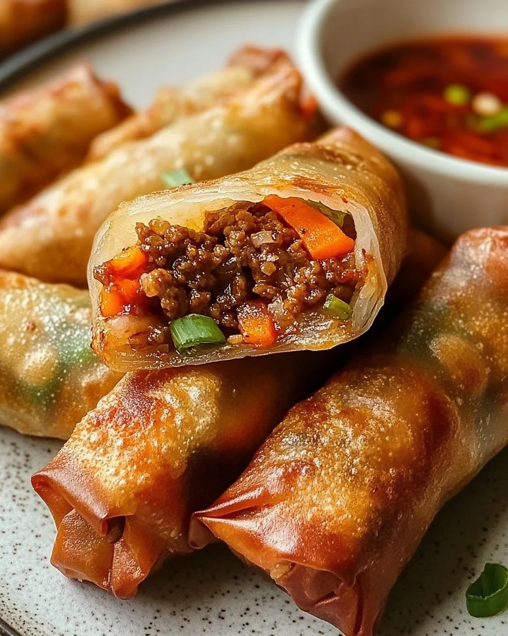 Crispy Frühlingsrollen Aus Dem Airfryer: So lecker!