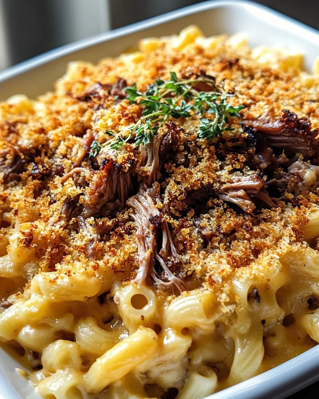 Dekadentes BBQ Pulled Beef Mac and Cheese: Ein Geschmackserlebnis der Extraklasse