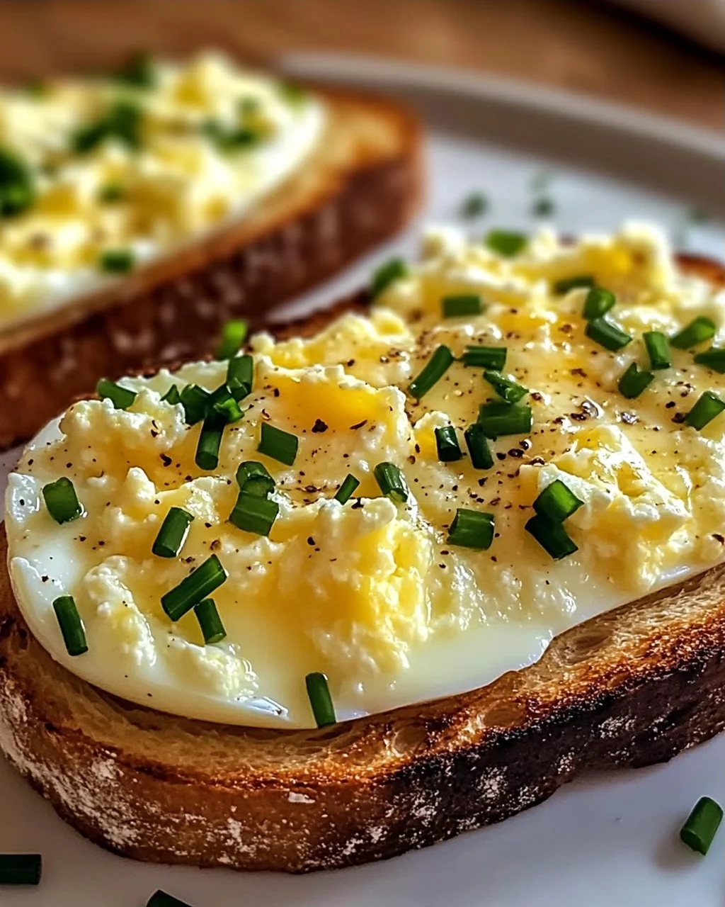 Ei und Ricotta-Toast: Schnell und Cremig Genuss