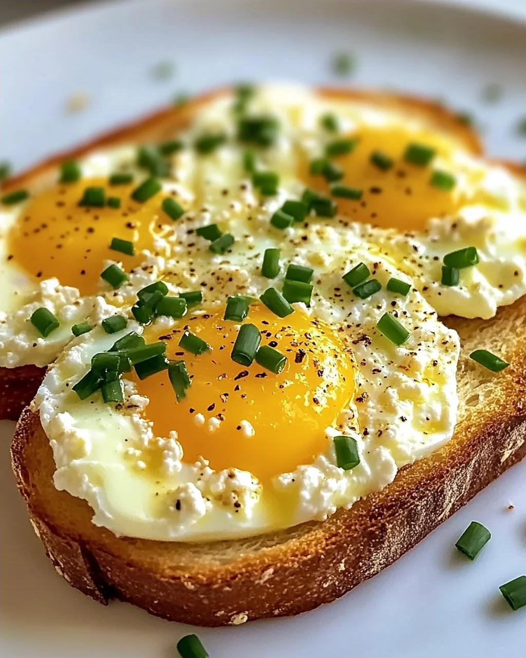 Ei und Ricotta-Toast: Schnell und Cremig Genuss