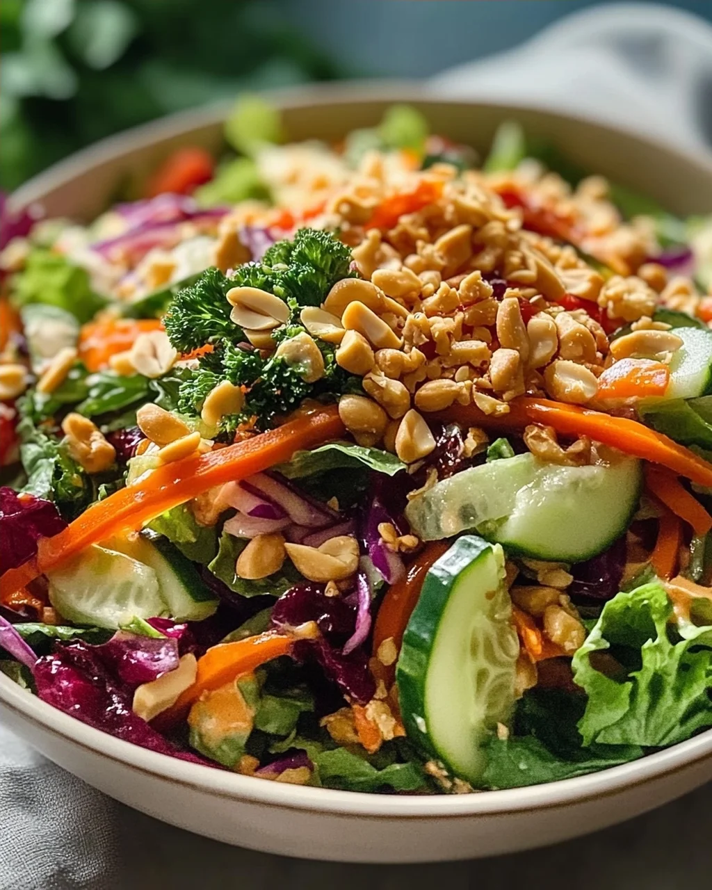 Erdnuss Knusper Salat: Ultimatives Rezept für deine Sinne!