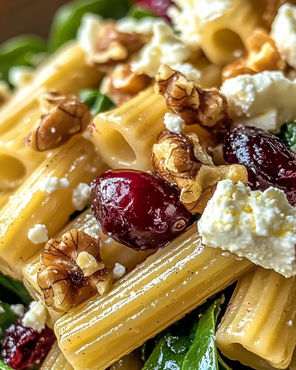 Feta & Cranberry Rigatoni Salat für jede Gelegenheit