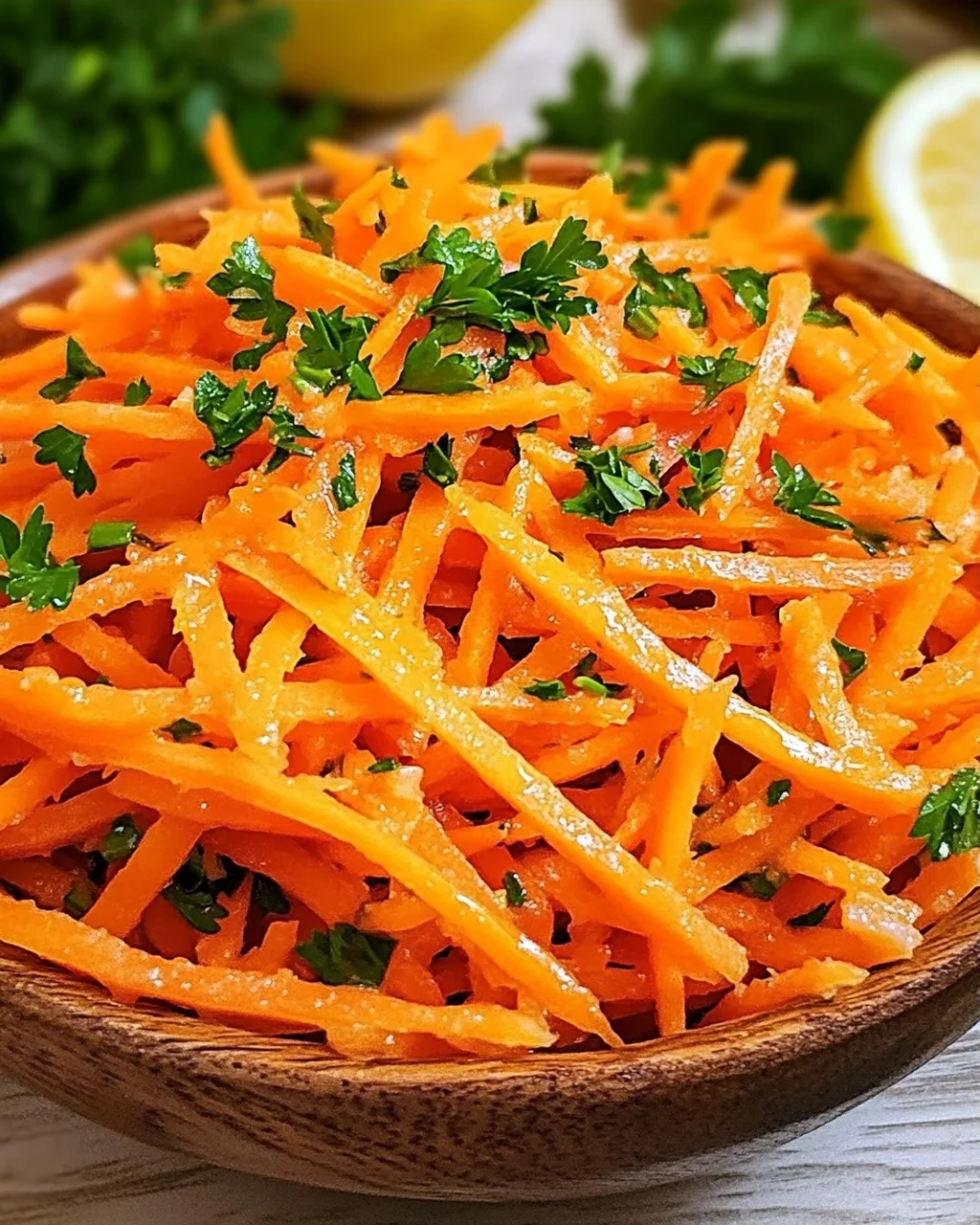 Gesunder Karottensalat - einfaches Rezept
