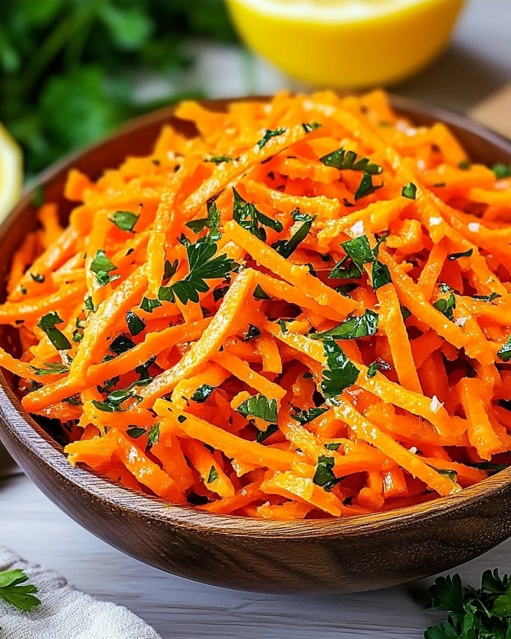 Gesunder Karottensalat - einfaches Rezept
