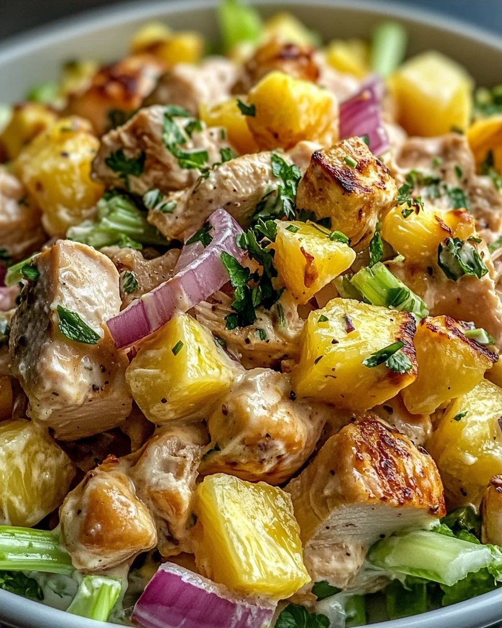 Hawaiianischer Hühnersalat