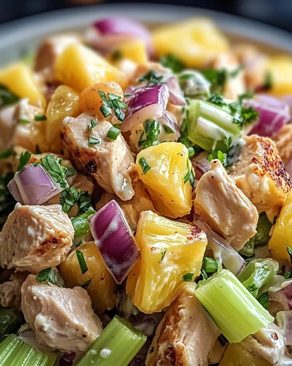 Hawaiianischer Hühnersalat