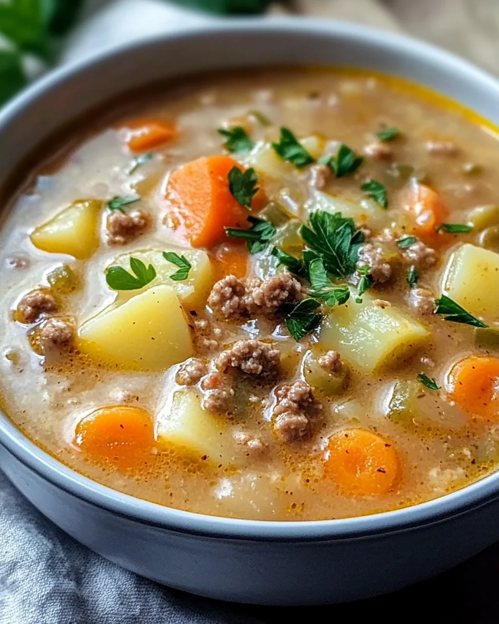 Herzhafte Lumpensuppe