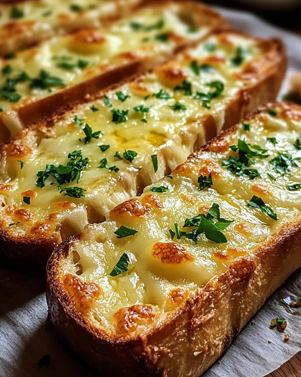 Käse Knoblauch Brot