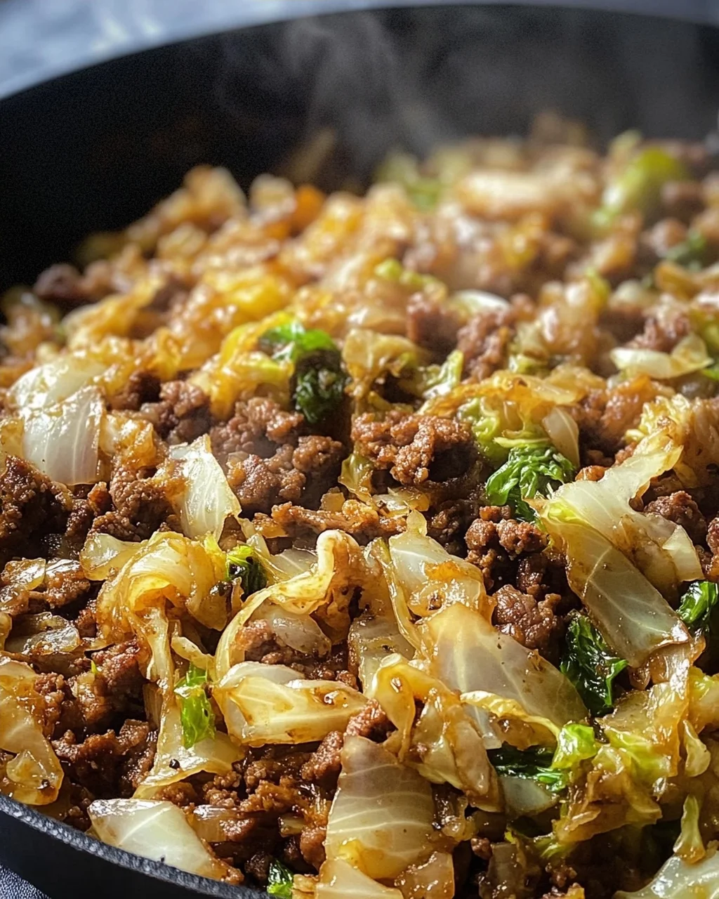 Kohl-Hack-Pfanne