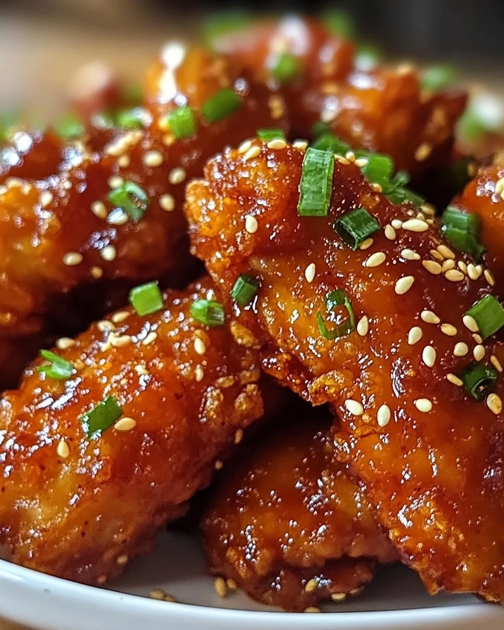 Koreanisches gebratenes Hühnchen: Knusprig und lecker