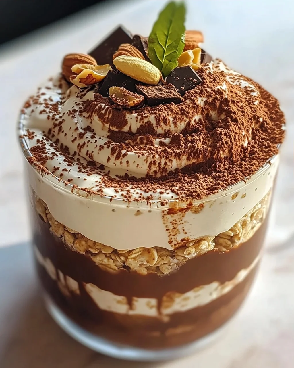 Leckere Tiramisu Übernacht Haferflocken – Einfaches Rezept!