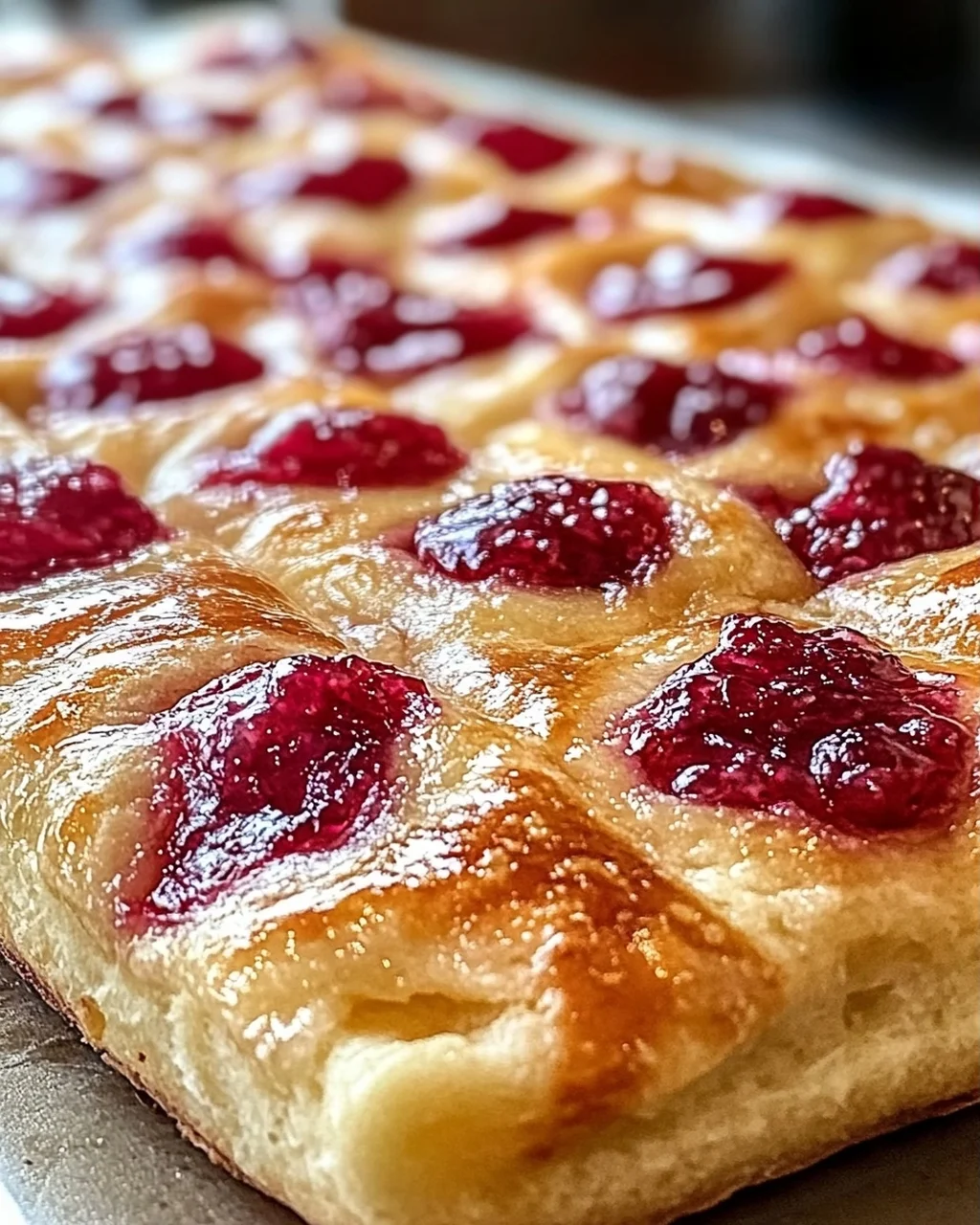 Marmeladenteig-Focaccia: Süße Versuchung für Frühstück
