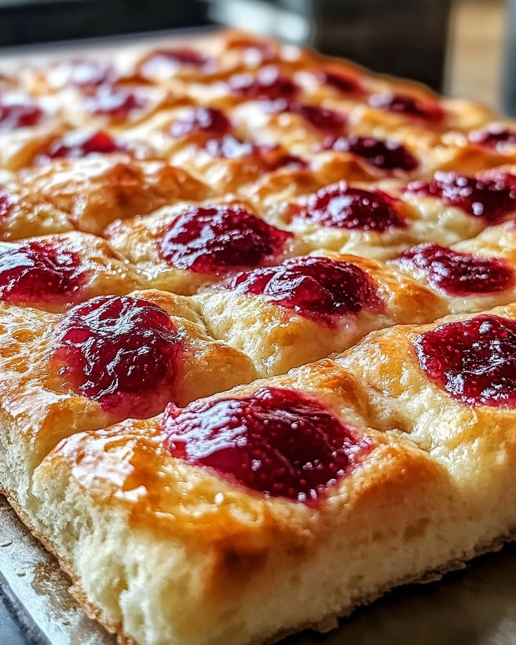 Marmeladenteig-Focaccia: Süße Versuchung für Frühstück