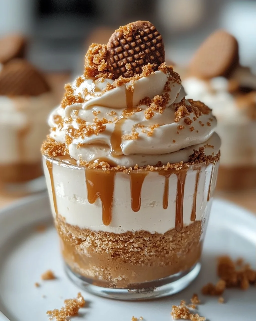 No Bake Biscoff Cheesecake Cups: Dein schneller Genuss!