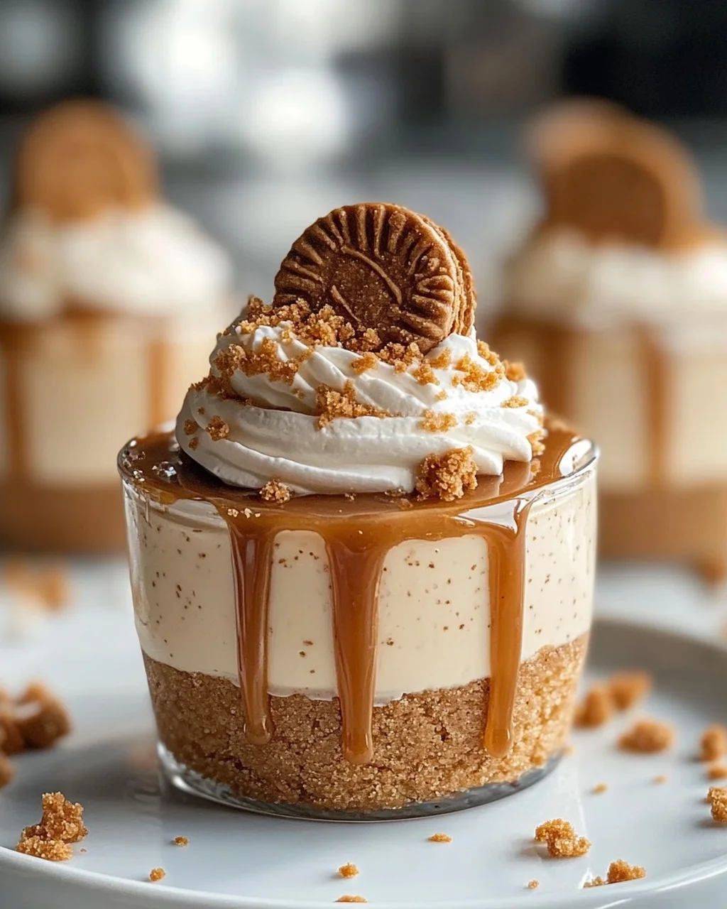 No Bake Biscoff Cheesecake Cups: Dein schneller Genuss!