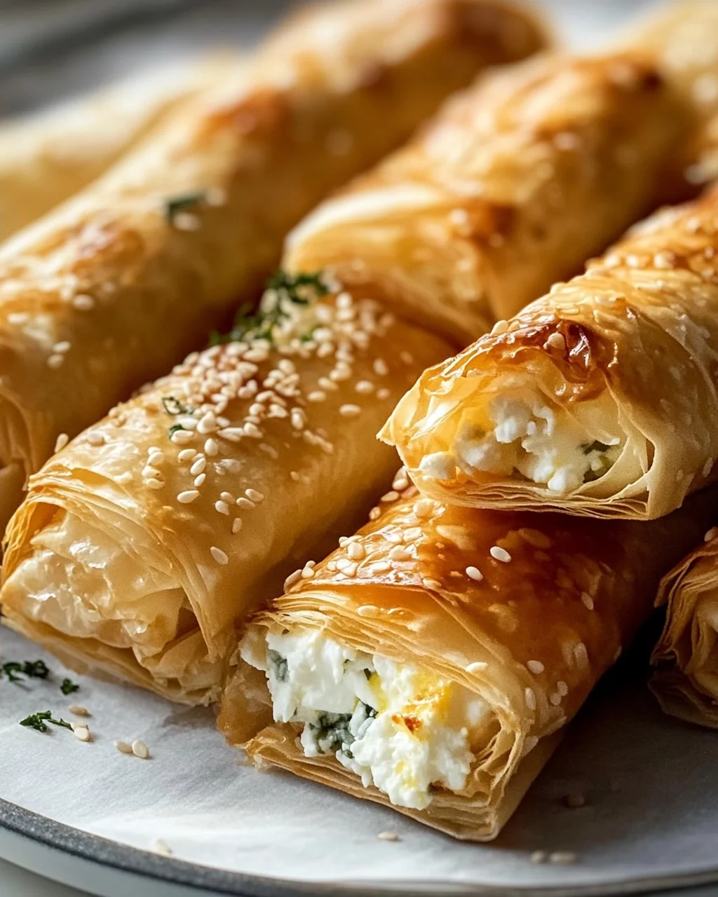 Ofen Feta Röllchen: Einfach, cremig & unwiderstehlich!