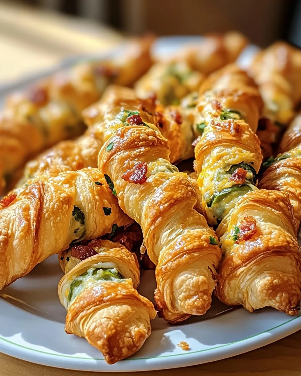 Pikante Jalapeño Popper Twists: Knusprig-käsig genießen