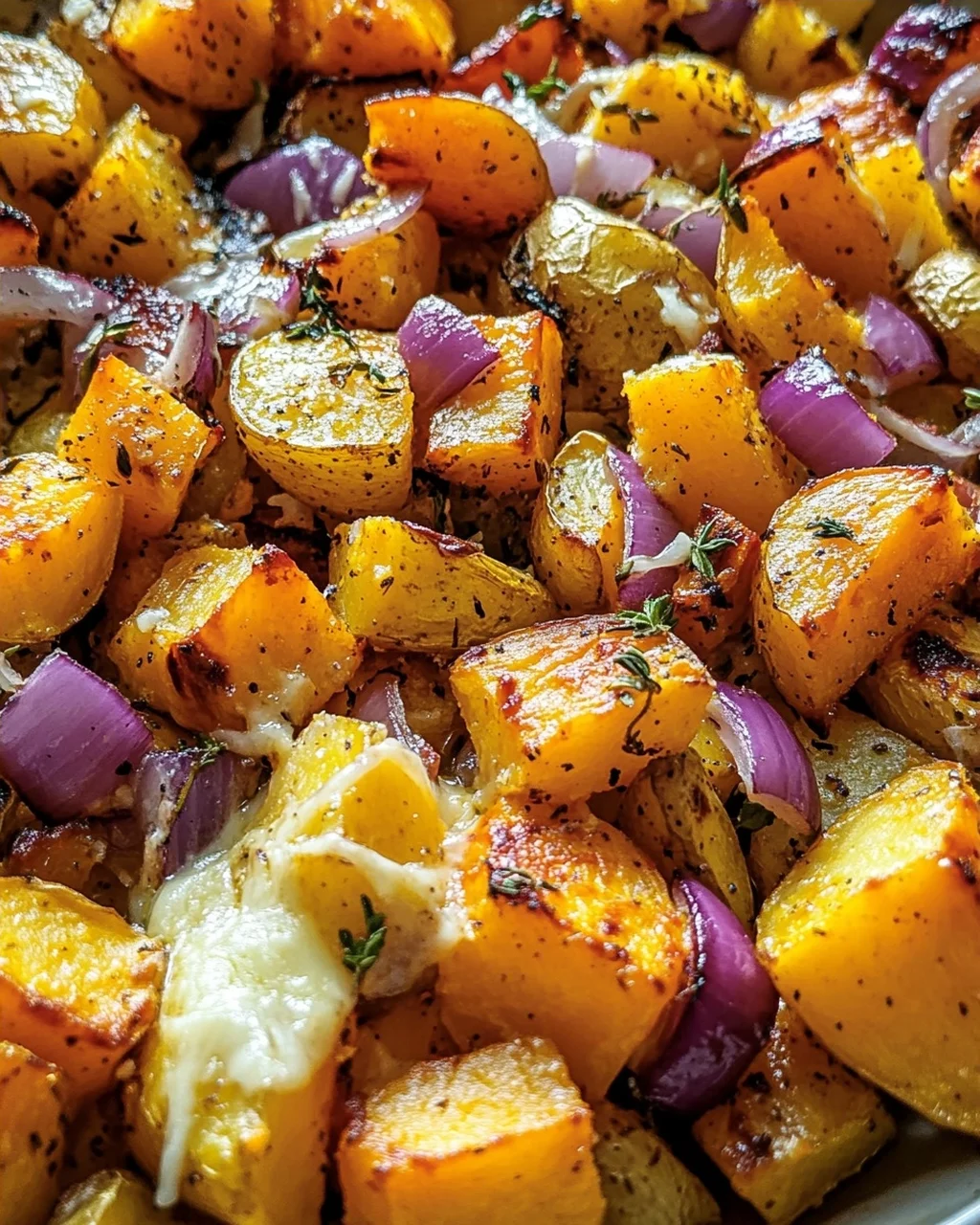 Roasted Pumpkin & Potatoes from the Sheet – Simply Delicious!