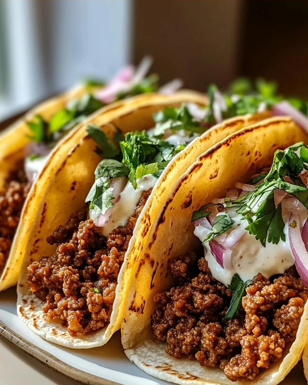 Saftige Zwiebel Hackfleisch Tacos: Einfach & unwiderstehlich!