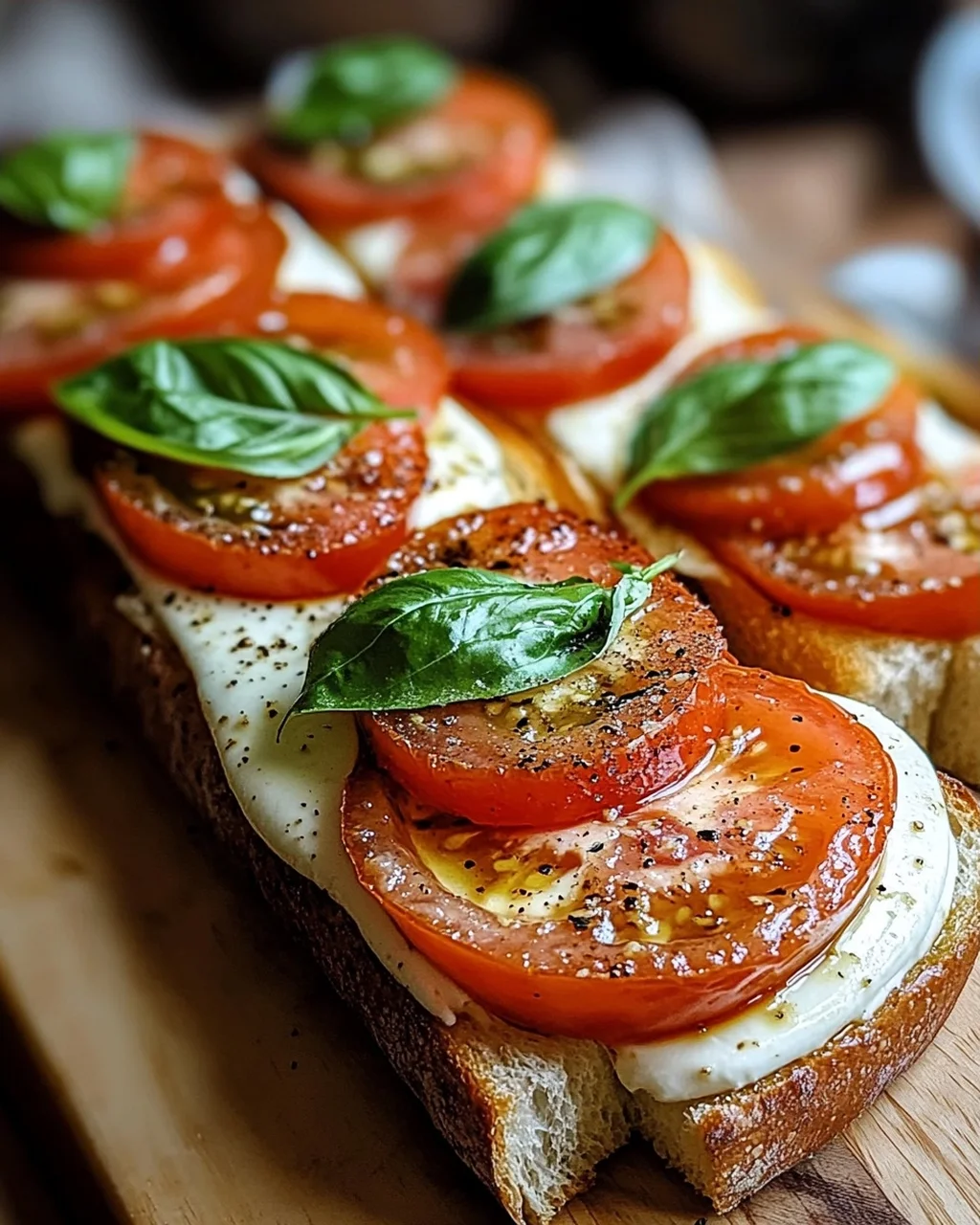 Schnelles Tomaten-Mozzarella-Baguette