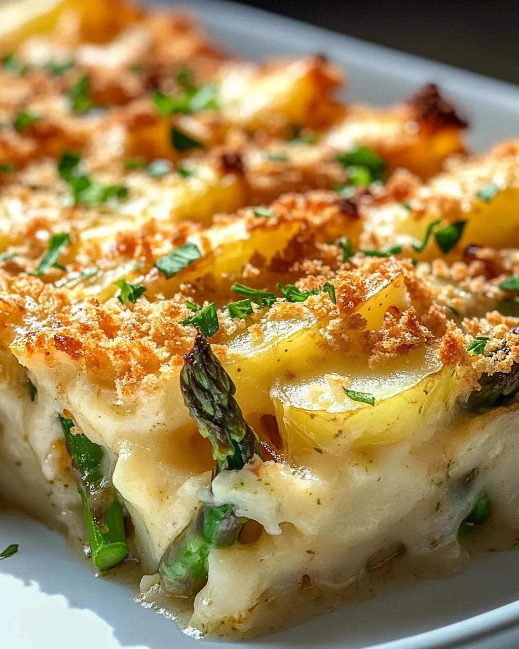 Spargel Kartoffel Auflauf mit Kräutern – Ein Genuss für Feinschmecker!