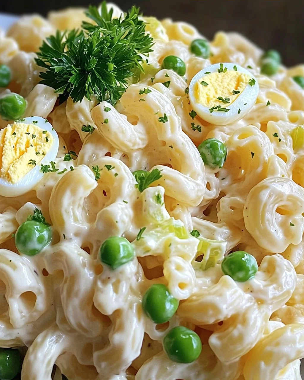 Teufelsei-Makkaroni-Salat