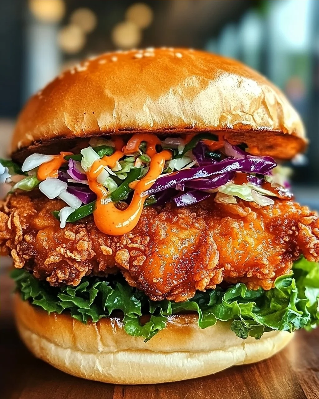 Thai Fried Chicken Sandwich: Ein köstlich knuspriges Rezept
