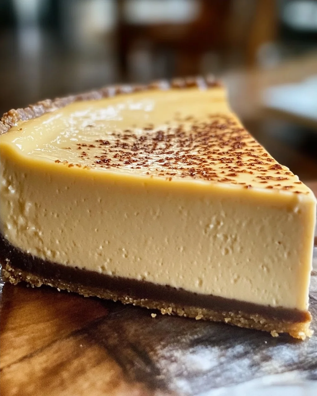 Vanillebohnen-Braunbutter-Käsekuchen für Genießer