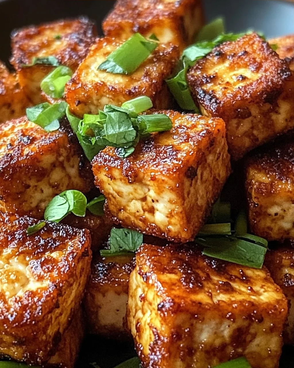 Wie man knusprigen gebackenen Tofu macht