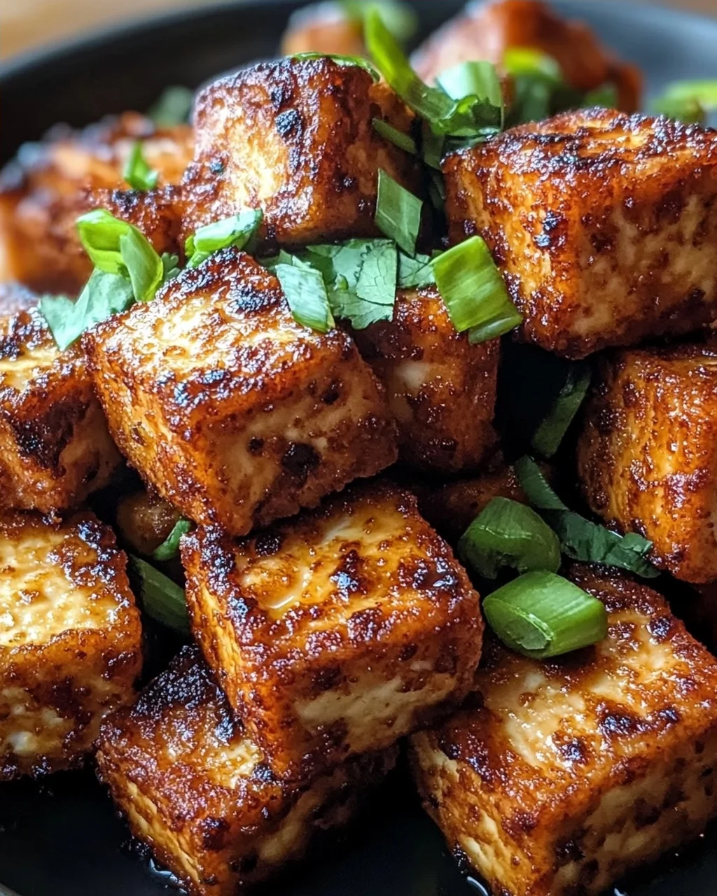 Wie man knusprigen gebackenen Tofu macht